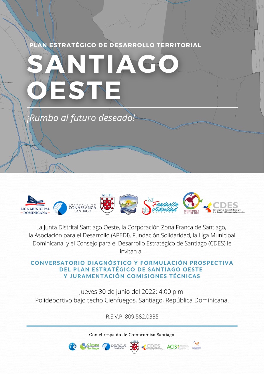 Plan Estratégico de Desarrollo Territorial Santiago Oeste