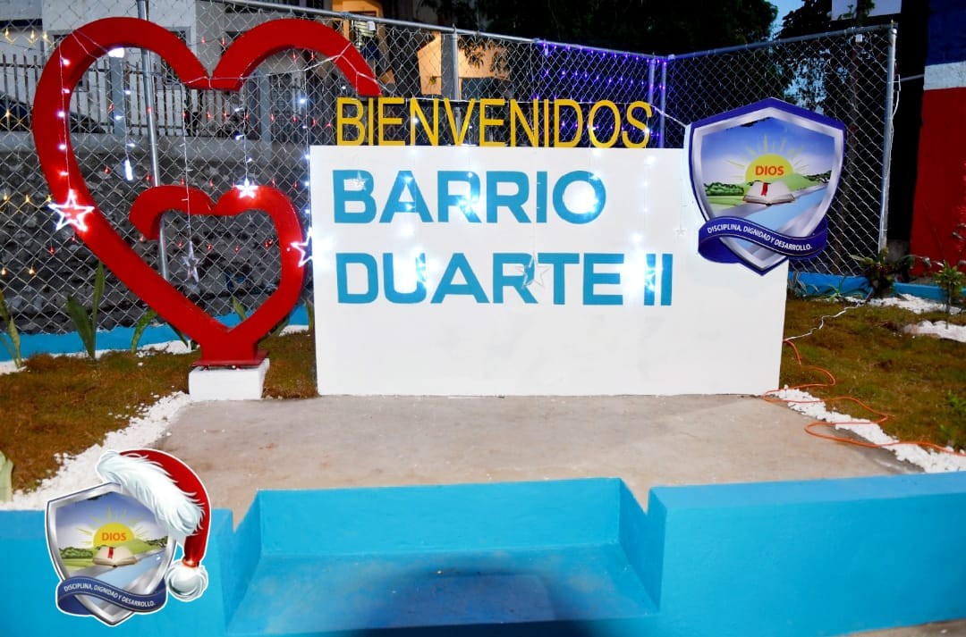 Identidad y Orgullo se Fortalecen con la Nueva Obra de Bienvenida en el Barrio Duarte