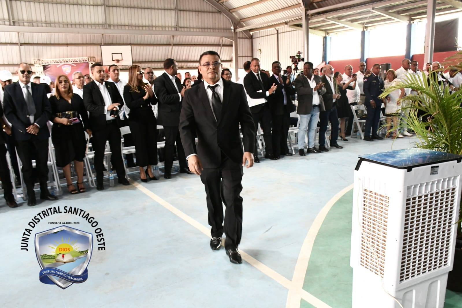 Eddy Báez resalta avances y nuevas obras en rendición